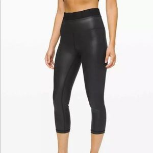 Lululemon Power Position Super High Rise SHR Crop